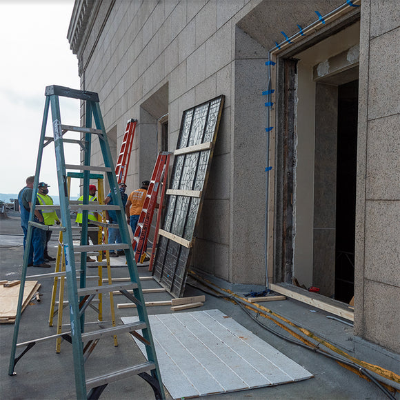 Memorial Hall Window Replacement Project update