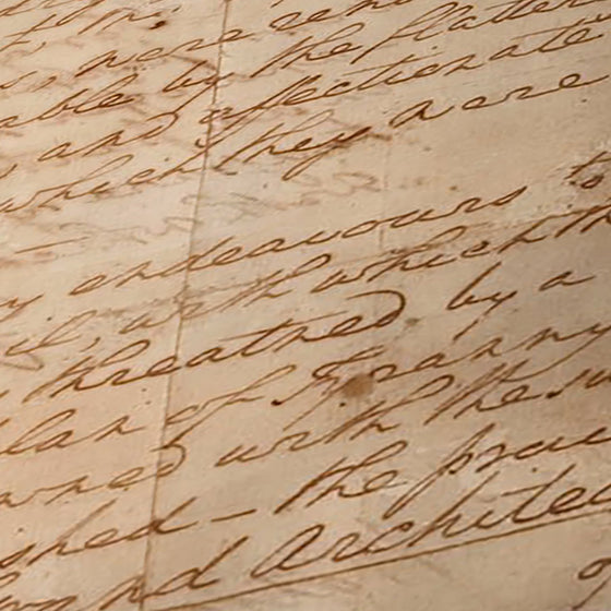 Washington’s Letter to Watson After Receiving a Masonic Apron