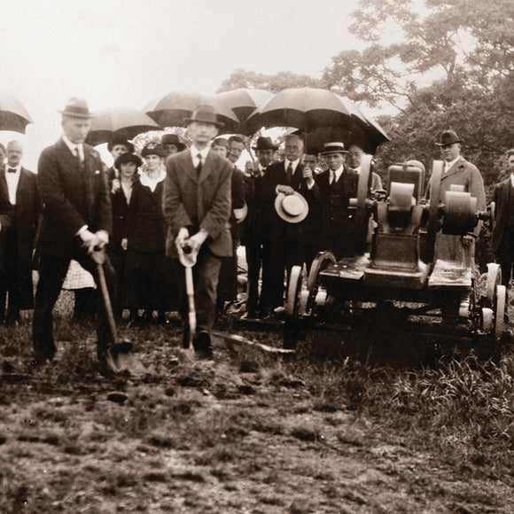 Breaking Ground for the Memorial Temple
