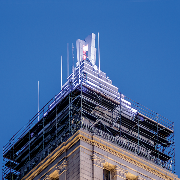 Pyramid Scaffold Pyramid Level Completely Restored - GWMNMA
